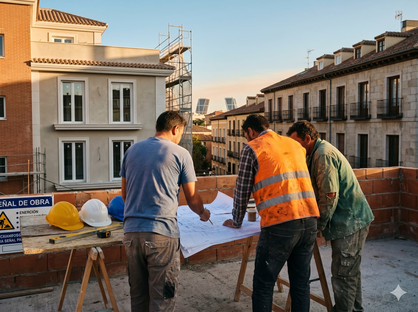 Equipo Calidoma en obra
